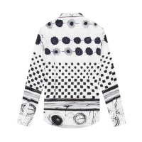 gxg.jeans男装秋男士修身印花休闲长袖衬衫