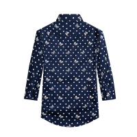 gxg jeans男装 夏季男士休闲中袖修身衬衫