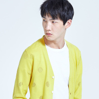 gxg jeans男装春男修身清新青年休闲棉质开襟衫