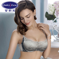 安莉芳女士下厚上薄款聚拢内衣性感防走光蕾丝抹胸文胸