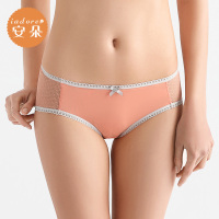 安莉芳旗下安朵夏季中低腰性感网纱包臀舒适三角内裤女H29291