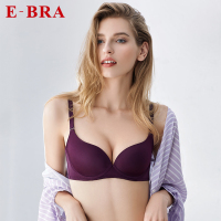 安莉芳旗下E-BRA薄款大罩杯文胸女士光面聚拢内衣KBW0046