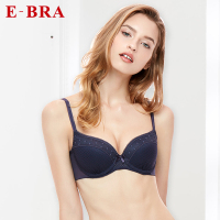 安莉芳旗下E-BRA女士蕾丝聚拢文胸波点薄款舒适大胸内衣KBW0067