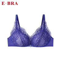安莉芳旗下E-BRA女小胸厚杯无钢圈聚拢文胸蕾丝内衣KB1378