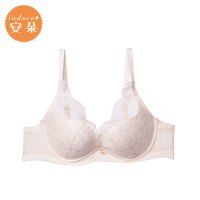 安莉芳旗下安朵中厚杯集中聚拢女士内衣水滴杯蕾丝文胸HB0912