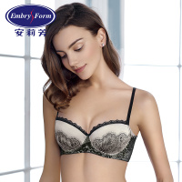 安莉芳女士薄款大胸文胸性感睫毛蕾丝美背聚拢内衣EB1243