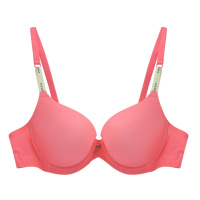 安莉芳集团立体杯简约无痕光面内衣 聚拢文胸罩女FB0687