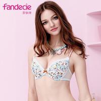 安莉芳集团芬狄诗深v性感印花文胸立体软棉杯女士聚拢内衣FB0609