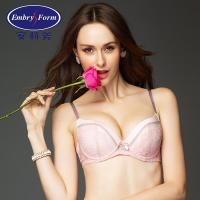 安莉芳 蕾丝性感内衣女有钢圈厚杯小胸聚拢文胸EBW0001