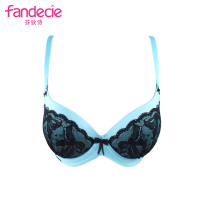 安莉芳旗下芬狄诗厚杯调整型女士内衣蝴蝶结深v聚拢文胸FB0661