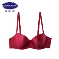 安莉芳下厚上薄款光面聚拢文胸女士无痕舒适内衣EBW0044