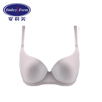 安莉芳正品薄款大胸舒适文胸女式大杯大码U比光面聚拢内衣EB1992