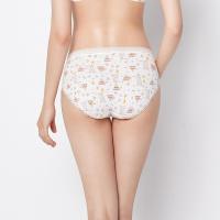 安莉芳集团芬狄诗女士舒适棉质趣味印花包臀内裤低腰三角裤F29511
