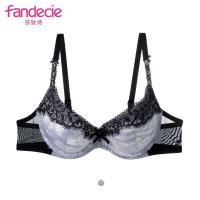 安莉芳集团芬狄诗女士3/4厚杯蕾丝牛仔舒适透气内衣文胸FB0902