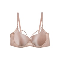 安莉芳旗下COMFIT女光面薄款透气聚拢文胸罩内衣