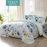 维科家纺四件套纯棉双人加厚被套床单1.8床上四件套全棉