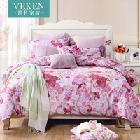 维科家纺床上被套秋冬加厚珊瑚绒四件套法兰绒四件套