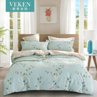 【双十一预售】全棉纯棉学生儿童成人四件套田园花卉网红套件1.5m