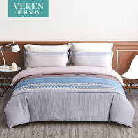 维科家纺床上用品秋冬全棉纯棉床单被套加厚磨毛1.8m双人床四件套