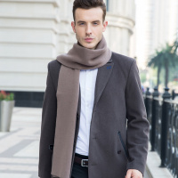 冬季羊毛围巾女男士加厚秋冬季冬天长款韩版百搭披肩羊绒手感礼盒包装