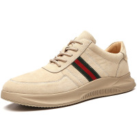 狄恩纪2019新款意式运动风舒适透气潮流男鞋休闲时尚