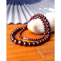 一生一石富贵雍容天然正品石榴石项链简约个性水晶塔链项链女