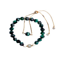 一生一石瑶池仙品水晶手链时尚百搭木变石手链送女友送闺蜜