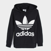 Adidas阿迪达斯三叶草2018TREFOILHOODIE冬季女装卫衣CE2408