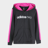 ADIDAS SC(阿迪运动休闲)2018W FV ZIP HOODY秋季女子连帽外套DM4074