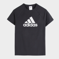 ADIDAS(阿迪)2018D2M LOGO TEE冬季女子短袖T恤CW3878