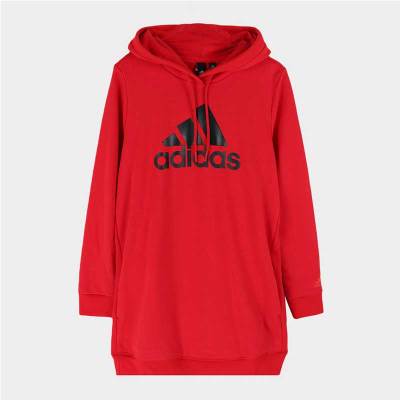 Adidas 阿迪达斯女子ISC HOODY LONG卫衣EH6491