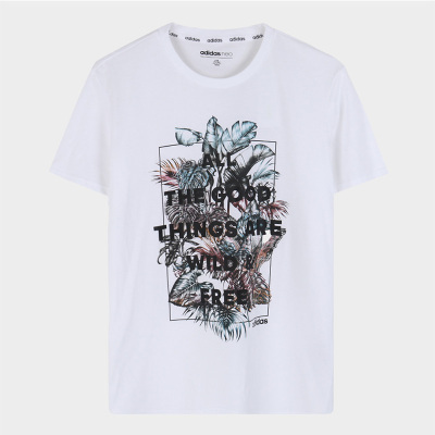 Adidas 阿迪达斯NEO男子M FAV TEE ART 3短袖DW8195