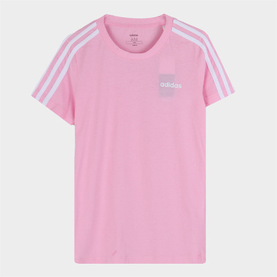 Adidas 阿迪达斯女子W E 3S SLIM TEE短袖DU0633