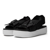 Puma 彪马 女子 蝴蝶结松糕凉鞋厚底拖鞋367746-02