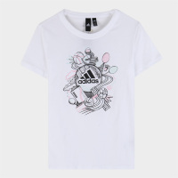Adidas 阿迪达斯女子GFX T ILLUST短袖DY8605