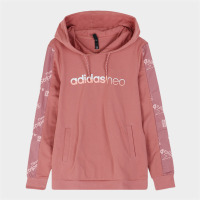 Adidas阿迪达斯NEO 女上衣运动服休闲透气连帽卫衣FK6929