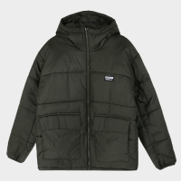 Adidas 三叶草 男外套运动服棉袄时尚休闲保暖连帽棉服ED7219