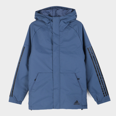 Adidas 阿迪达斯 男外套运动服棉袄时尚休闲保暖连帽棉服DZ1428