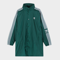 Adidas 三叶草 男外套跑步训练运动服透气舒适防风时尚休闲连帽夹克FL0012