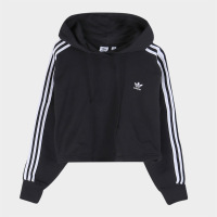 Adidas 三叶草 女上衣 运动服跑步训练时尚休闲宽松舒适保暖连帽卫衣ED7554