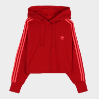 Adidas 三叶草 女上衣 运动服跑步训练时尚休闲宽松舒适保暖连帽卫衣 EJ9345