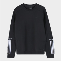 Adidas 阿迪达斯 男上衣 运动服跑步训练时尚休闲宽松舒适保暖圆领卫衣 FJ0175