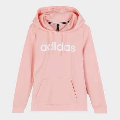 Adidas 阿迪达斯NEO 女上衣 运动服跑步训练时尚休闲宽松舒适保暖连帽卫衣 EI4666