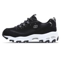 Skechers斯凯奇女鞋新款运动鞋D'lites熊猫鞋厚底休闲鞋11930-BLK