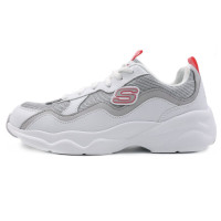 Skechers斯凯奇女鞋冬季新运动鞋复古熊猫鞋老爹鞋休闲鞋88888201-WPK