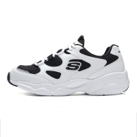 Skechers斯凯奇女鞋运动厚底熊猫鞋复古老爹鞋休闲鞋88888364-WBK