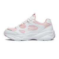 Skechers斯凯奇女鞋运动厚底熊猫鞋复古老爹鞋休闲鞋88888364-WPK
