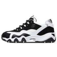 Skechers斯凯奇男鞋运动休闲舒适老爹鞋休闲鞋666049-BKW