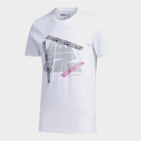 Adidas阿迪达斯NEO男子运动休闲针织短袖上衣T恤