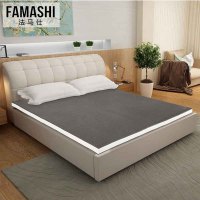 法马仕（FAMASHI）进口泰国天然乳胶床垫高支撑竹炭七区按摩床垫